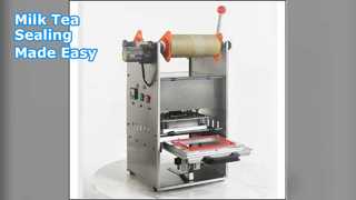 Cetakan Stainless Steel Mesin Penyegel Teh Susu