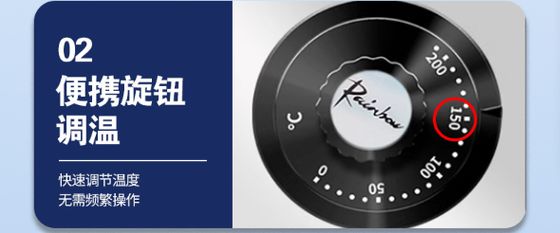 Small Portable Plastic Material Container Sealer Heat Meal Food Tray Sealer Machine DQ-3 For Food Tray Packing Manual Tray Sealing Machine Compact Design for Food Packaging