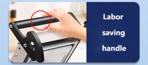 Compact Design Stainless Steel Electrically Heated Manual Tray Sealing Machine DQ-1 Food and Meat Package  for Plastic Containers