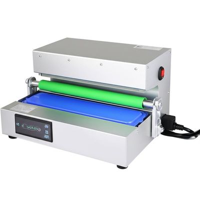 Small Portable Plastic Material Container Sealer Heat Meal Food Tray Sealer Machine DQ-3 For Food Tray Packing Manual Tray Sealing Machine Compact Design for Food Packaging