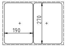 Touchscreen Control Hand Pressed Plastic Tray Vacuum Skin Sealing Machine with Food Grade 304 Stainless Steel