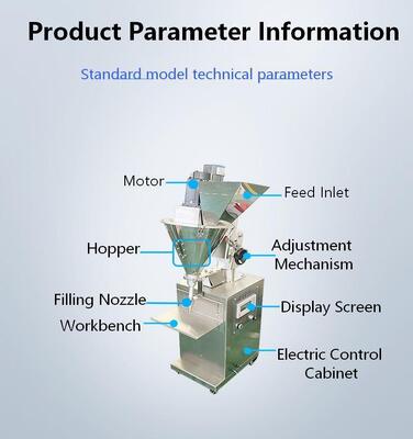 Manufacturer Supplied CH-FMGZ02 Semi-automatic Freeze-drying Plastic/Glass Bottle Powder Quantitative Filling High-Accuracy Small Dose