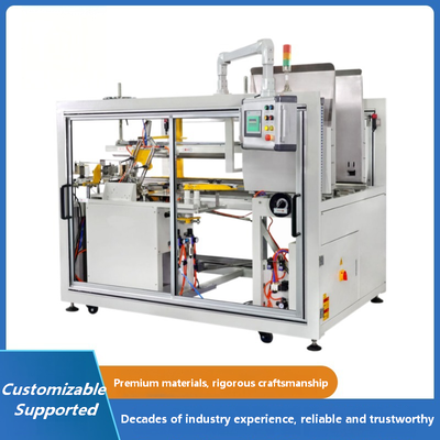 Fully Automatic High-Speed Electric Paper Carton Unpacking & Forming Machine with Tape Bottom Sealing