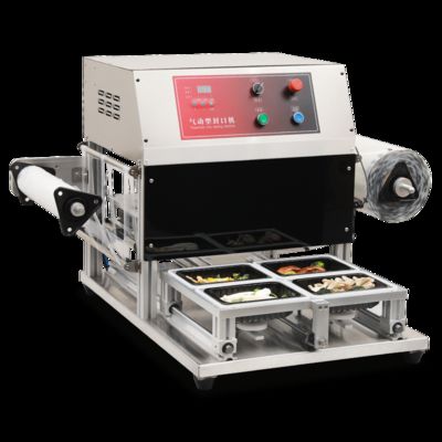 CUSTOMIZED Mold QF370T-S Takeaway Makanan cepat saji Sayuran Kunci Kotak Segel Baru Mesin Pengemasan