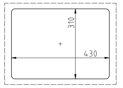 Factory Supply CUSTOMIZED QF370T-S Takeaway Fast Food Vegetable Lock Fresh Box Sealing Packaging Machine