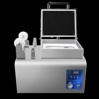 Mesin Sealing Vakum Kulit Nampan Plastik CH-DQ230VST dengan Baja Tahan Karat Food Grade dan Cetakan Aluminium Anodized 6061 untuk Pengemasan Makanan Cepat