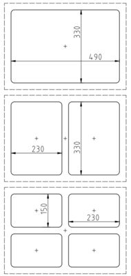Automatic Vertical Tray Sealer with Food Grade 304 Stainless Steel and 6061 Anodized Aluminum Mold for Modified Atmosphere Packaging
