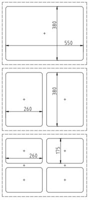 Automatic Vertical Tray Sealer DQ440L-V with Food Grade 304 Stainless Steel and 6061 Anodized Aluminum Mold for Modified Atmosphere Packaging