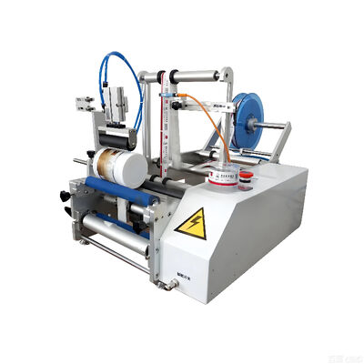 Mesin penandaan botol bulat semi-otomatis CH-311 untuk bir dan anggur, botol kaca dan botol plastik mesin penandaan tabung bulat