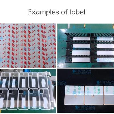 Semi-Automatic Flat Electronic Sticker 3M Adhesive Double-Sided Labeling Machine CH-615H for Cans & Bottles with PLC Core Components