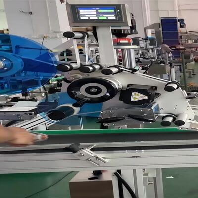 Fully Automatic Flat Gantry Labeling Machine CH-605K Paper Box Labeling Machine, Assembly Line Labeling Machine