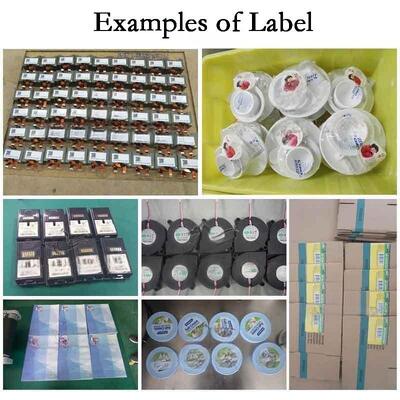 Fully Automatic Flat Assembly Line Labeling Machine CH-605 for Bottles Cans Cartons Fast Speed Touch Screen Energy Saving