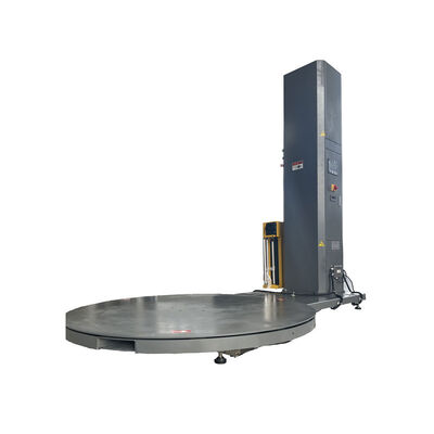 CHIC Custom Automatic Electric Weighing Wrapping Turntable Stretch Film Palet Packing Machine dengan kontrol PLC